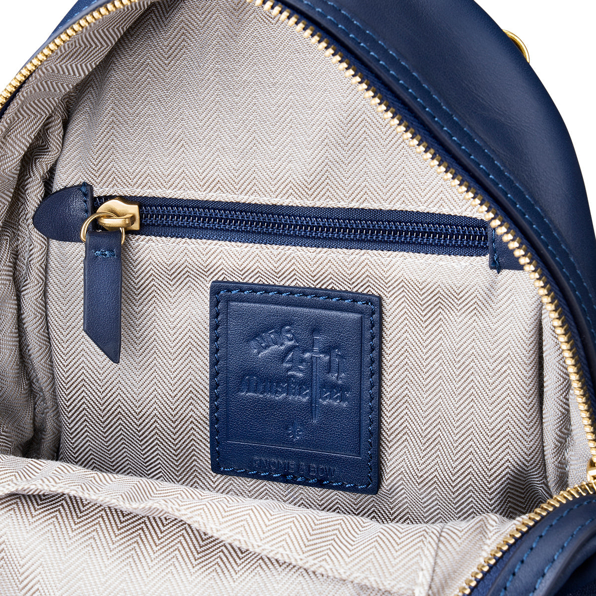 Musketeer Athos Small Crossbody Sling Mini Backpack (USA Nappa Leather)