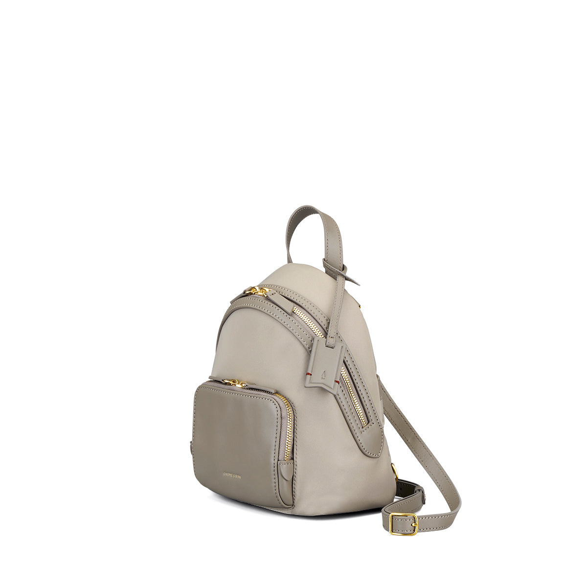 Musketeer Athos Small Crossbody Sling Mini Backpack (Water Resistant Nylon / USA Nappa Leather)