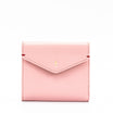 Envelope Flap Cash Coin Small Bifold Wallet (RFID Nappa Leather)