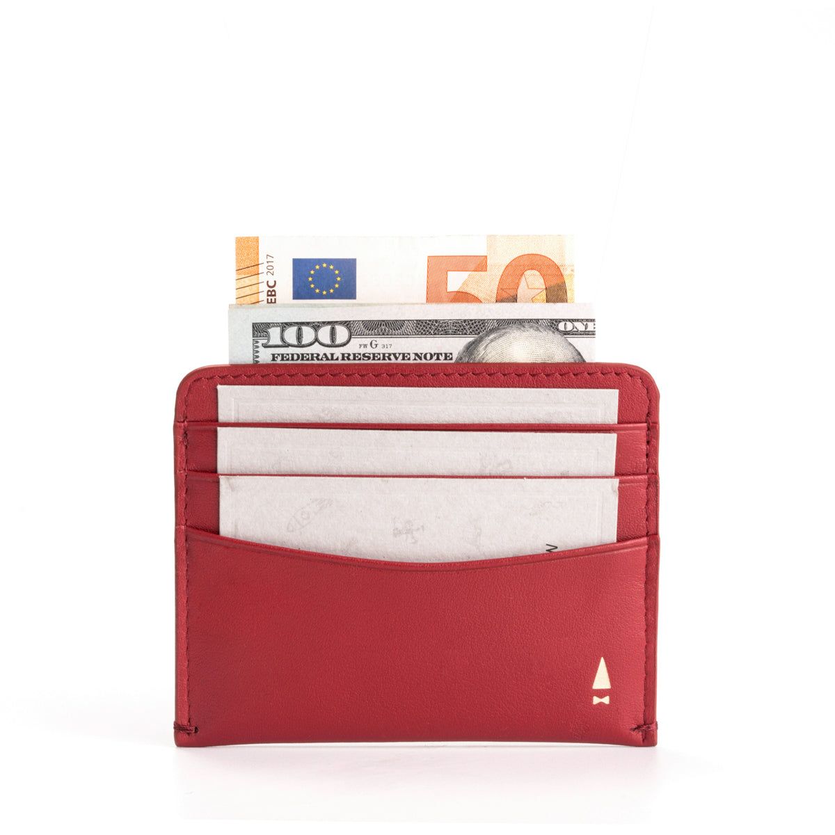 Gulliver Slim Cash Card Holder Wallet (RFID USA Nappa Leather)