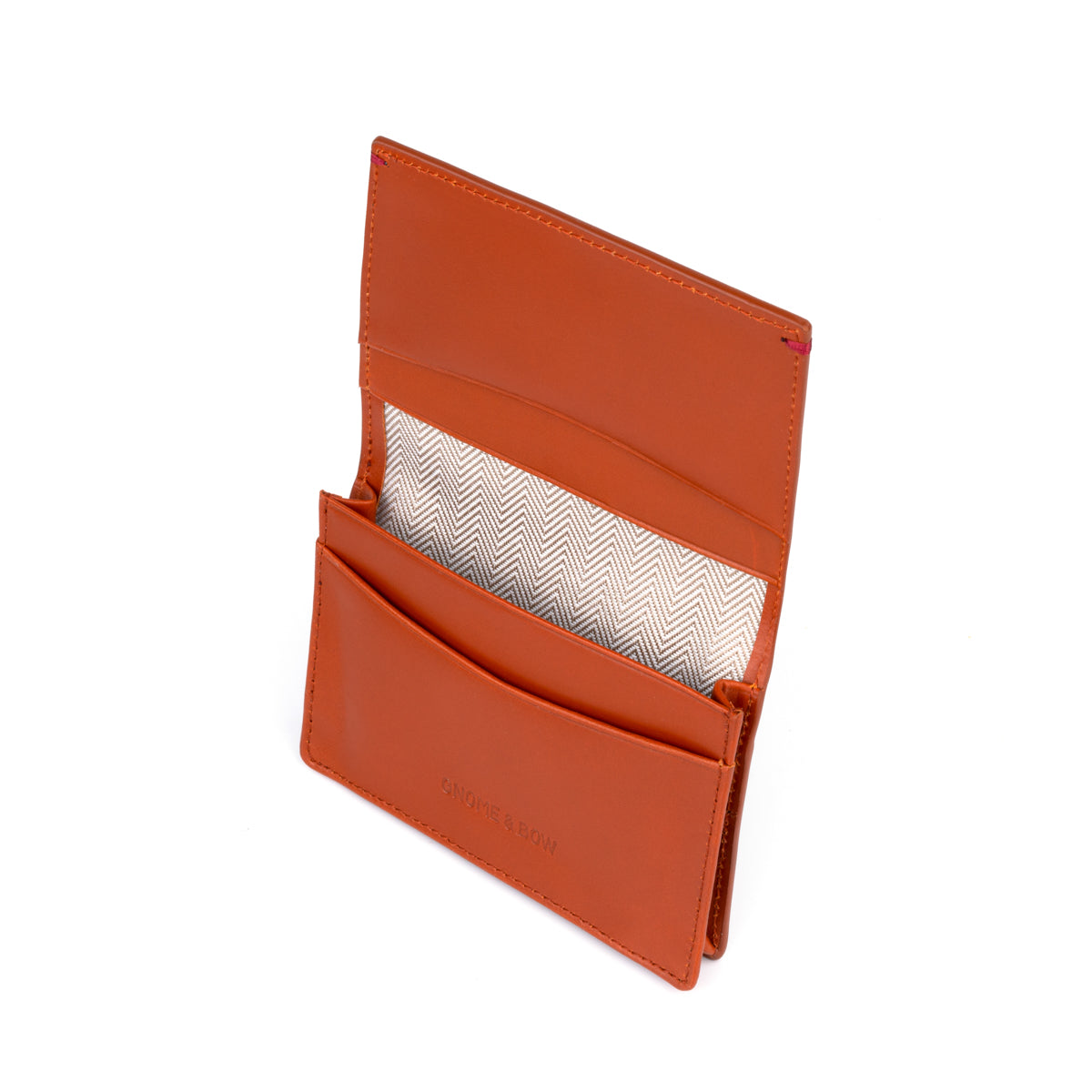 Gulliver Name Card Holder Wallet (RFID USA Wax Leather)