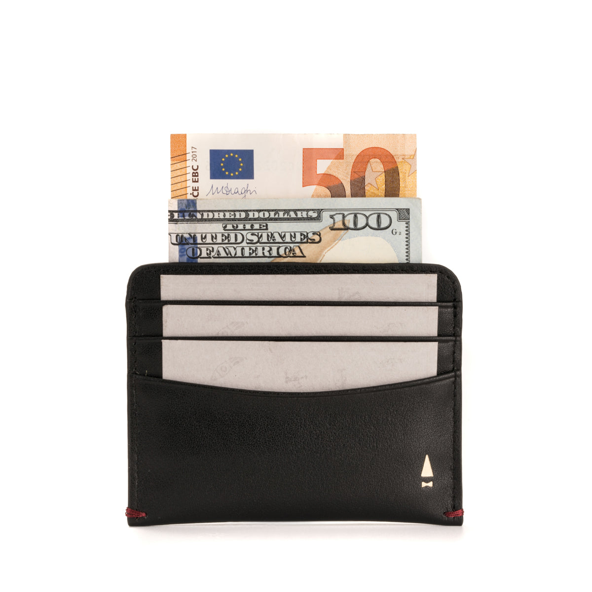 Gulliver Slim Cash Card Holder Wallet (RFID USA Nappa Leather)